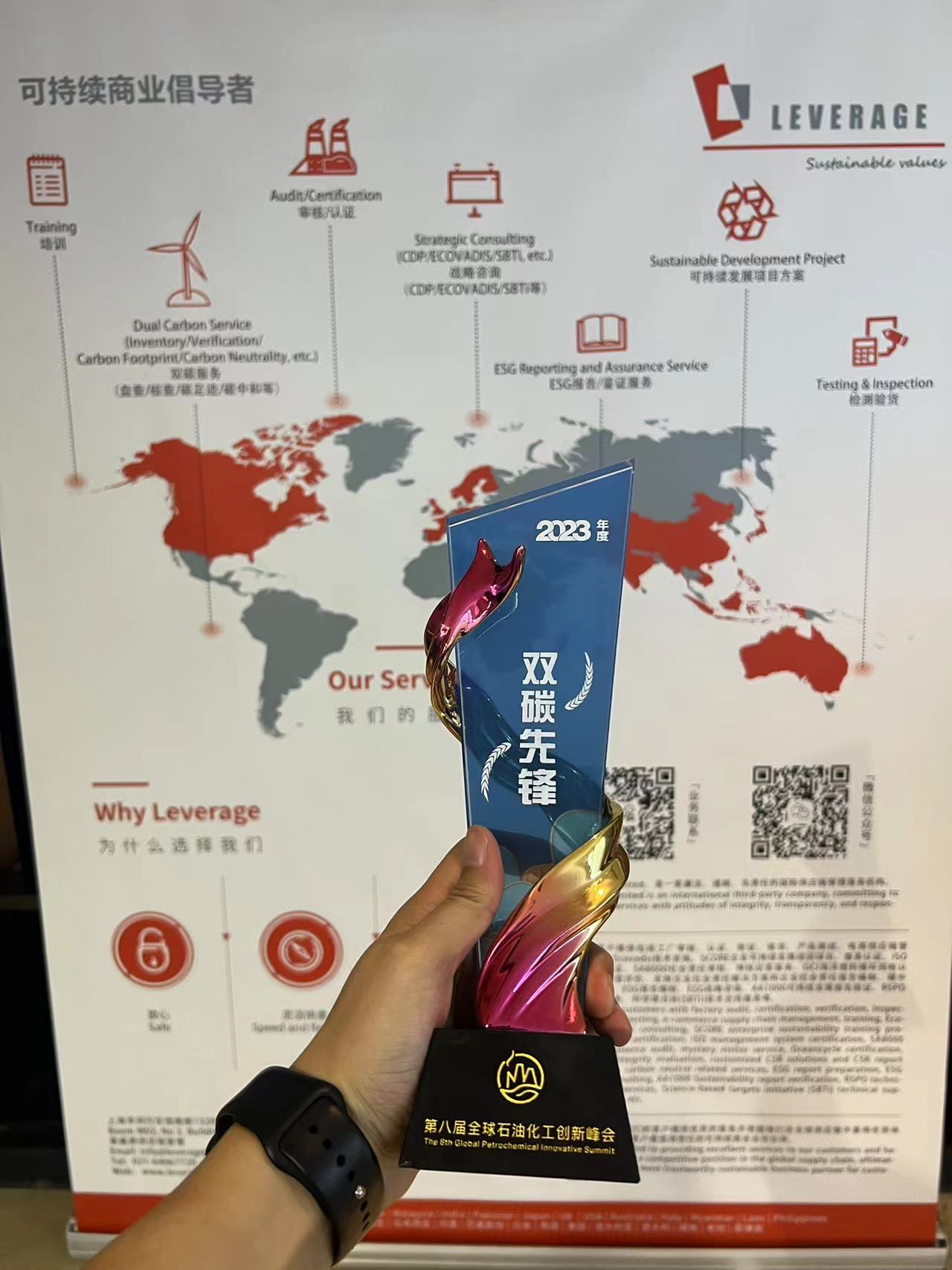 Leverage受邀出席第八届全球石油化工创新峰会 图片