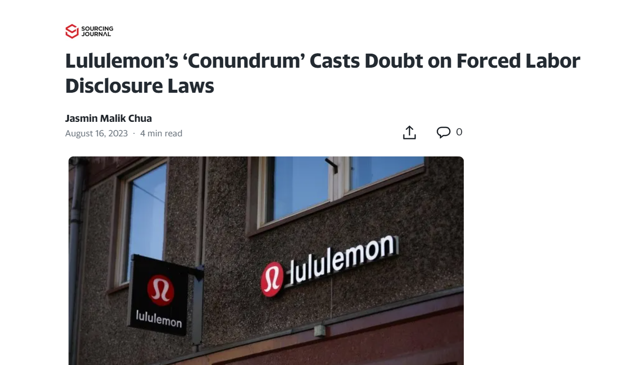 外部“责任”挑战加剧,主动披露:供应链透明度,实现可持续商业发展 外部“责任”挑战加剧,主动披露:供应链透明度,实现可持续商业发展